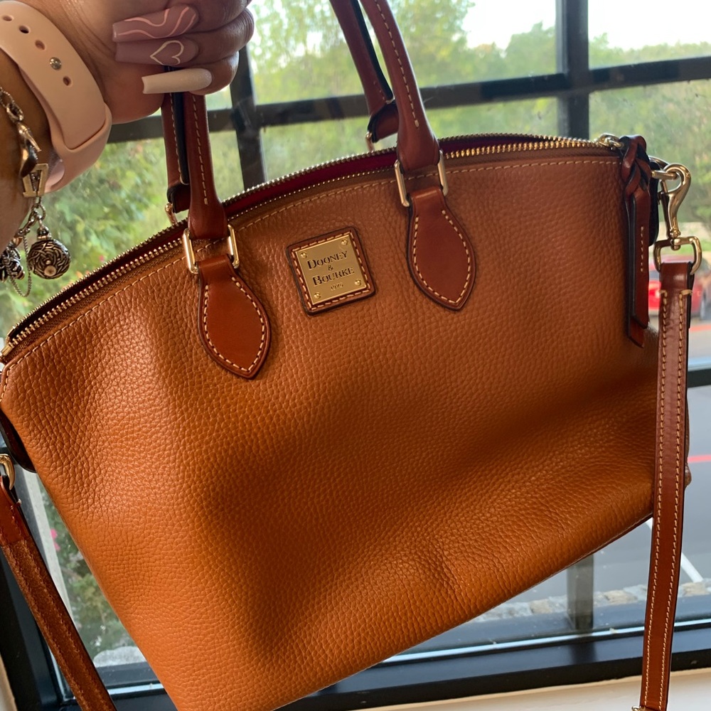 Dooney & Bourke brown satchel purse